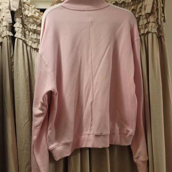 ADIDAS pink quarter zip crewneck sweater - Picture 7 of 7